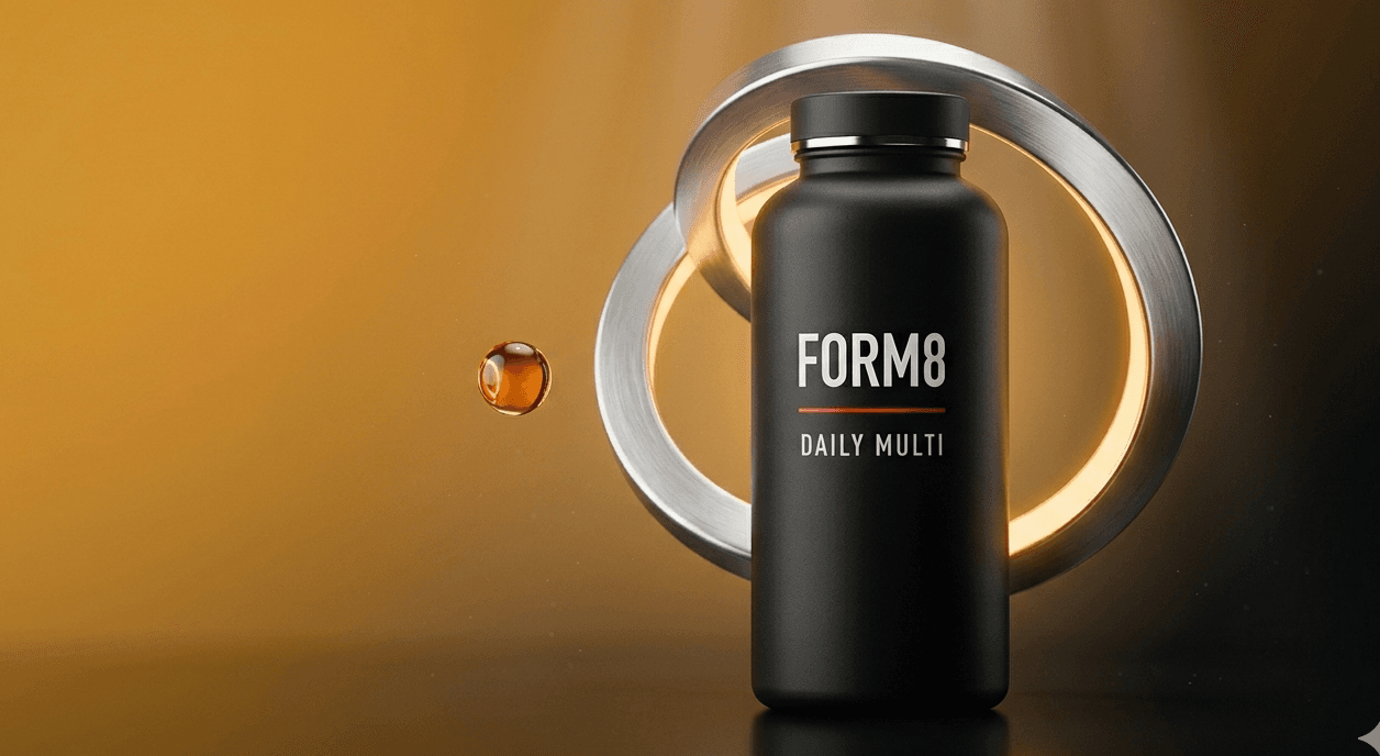 Form8 GLOW+ beauty nutrition bottle